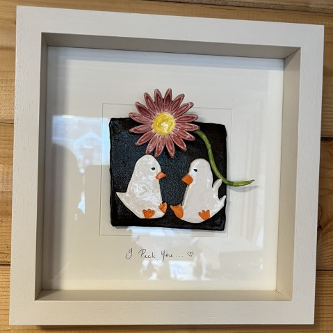 Nature-inspired ceramic work by Rose Derham