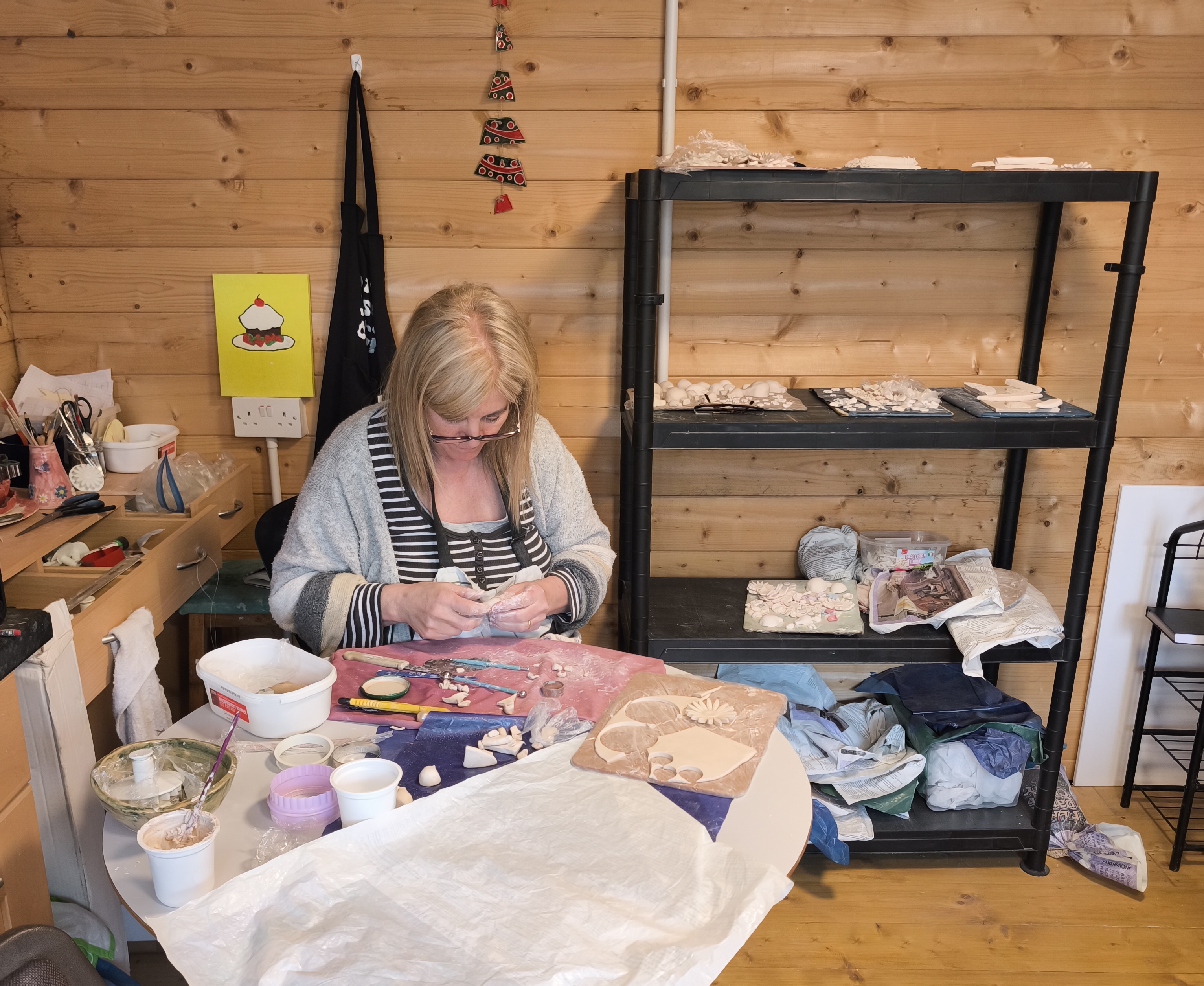 Rose Derham ceramics studio in Cork, Ireland